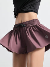 Elastic Waist 2 In 1 Flounce Layered Skirt Shorts Sai Feel